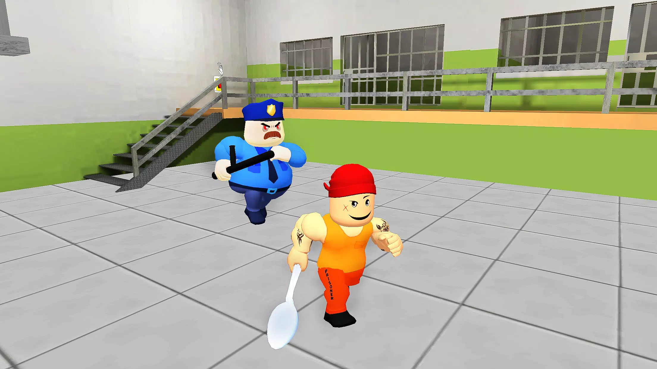 Obby Escape: Prison Breakout Capture d'écran 0