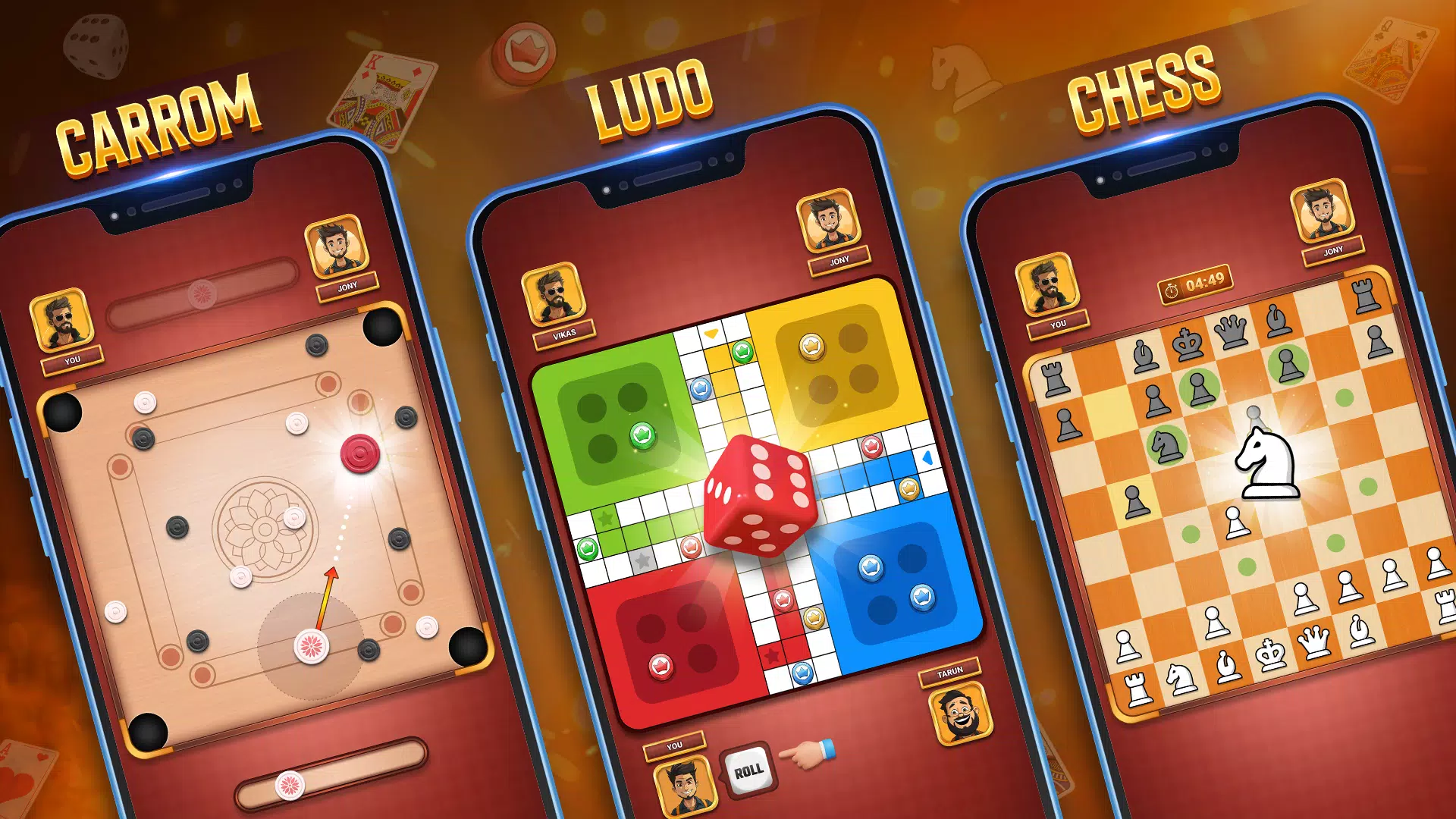 No Wifi Games 29 Hazari & Ludo ဖန်သားပြင်ဓာတ်ပုံ 3