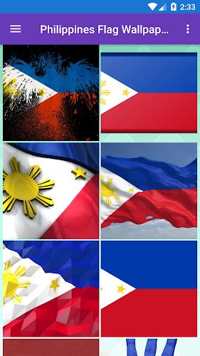 Philippines Flag Wallpaper: Fl 스크린샷 0