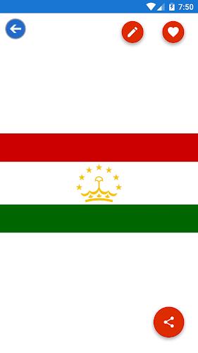 Tajikistan Flag Wallpaper: Fla Captura de pantalla 1