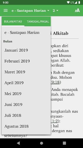 Renungan e-SH/Santapan Harian Ekran Görüntüsü 2