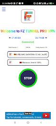 FZ TUNNEL PRO_Sucure Fast VPN Captura de tela 1