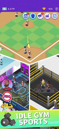 Idle GYM Sports - Fitness Game Captura de tela 3