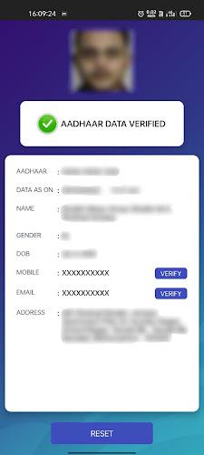 Aadhaar QR Scanner Captura de tela 3