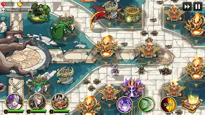 Kingdom War: Tower Defense TD Tangkapan skrin 2