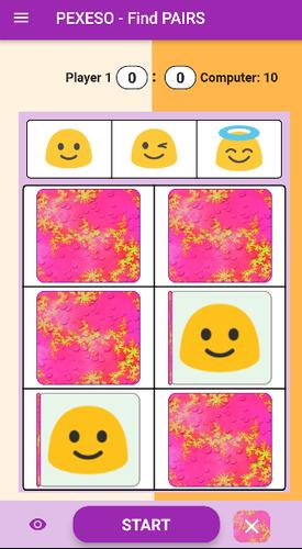 Find PAIRS - against computer Скриншот 2