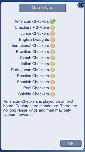 Checkers, draughts and dama スクリーンショット 1
