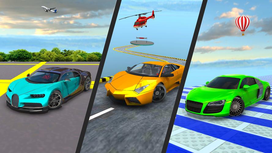 GT Car Stunt : Ramp Car Stunts ภาพหน้าจอ 3