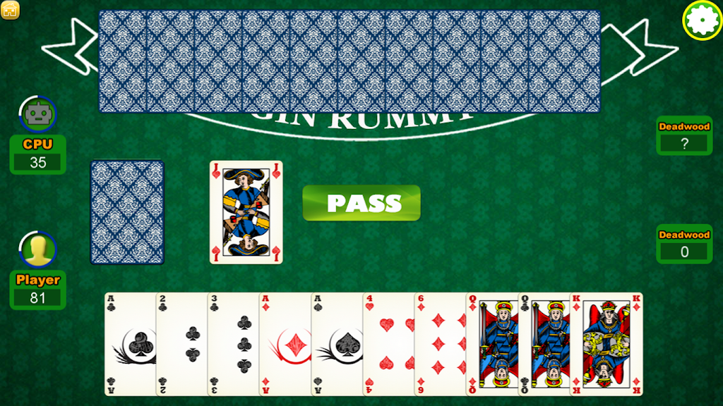 Schermata Gin Rummy Pabroton 1