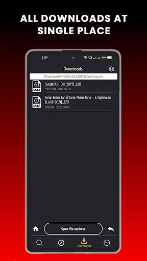 GetMp3 - Mp3 music downloader Скриншот 3