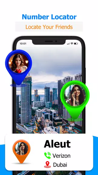 GPS Mobile Number locator App Tangkapan skrin 2