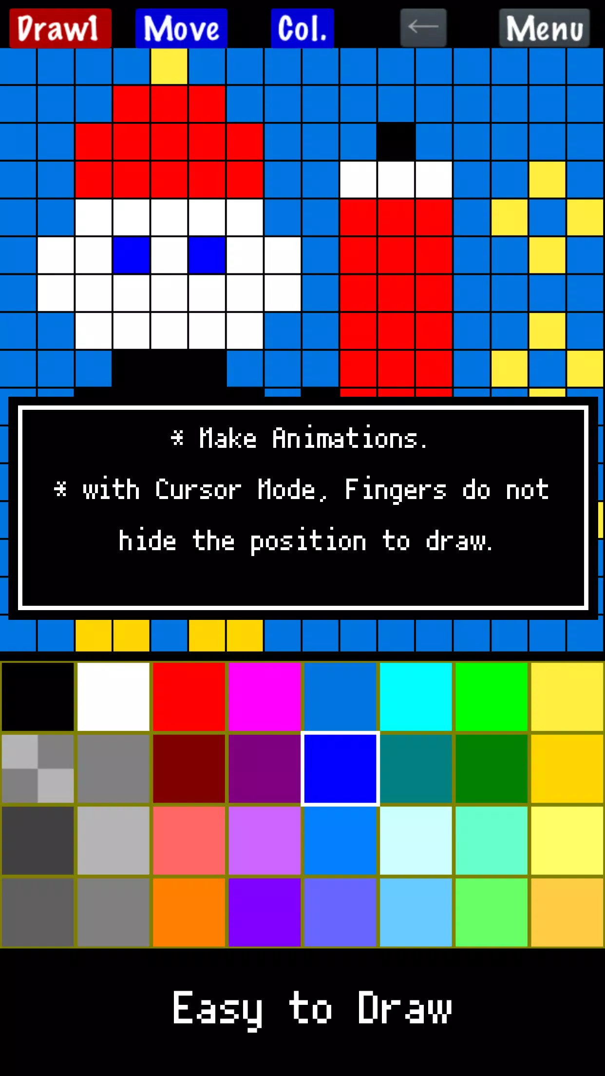 Pixel Art Maker ภาพหน้าจอ 0