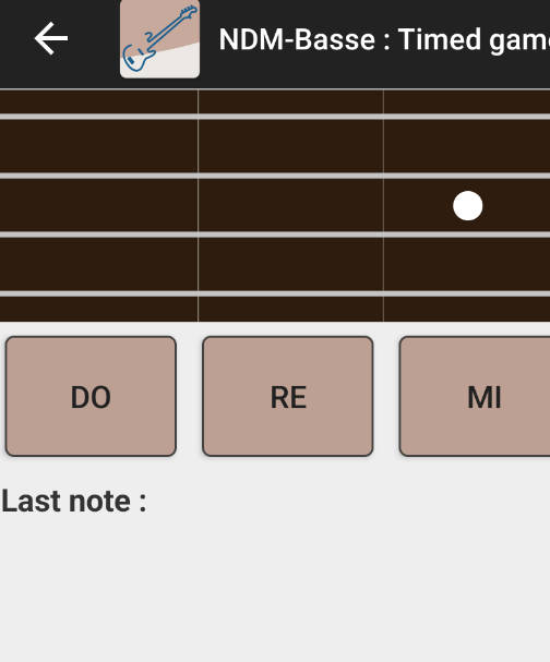 NDM-Bass Learn Music Notes Tangkapan skrin 0