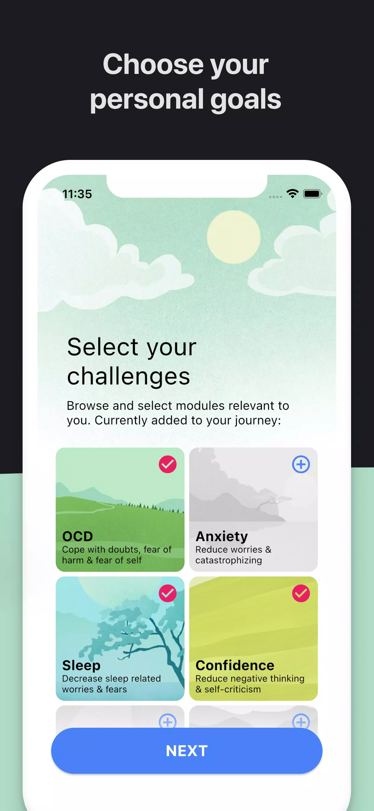 OCD.app Anxiety, Mood & Sleep Zrzut ekranu 2