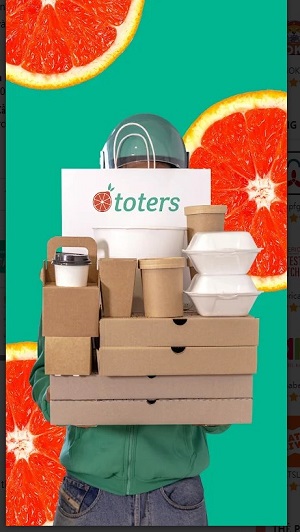 Toters: Food Delivery & More Ekran Görüntüsü 1