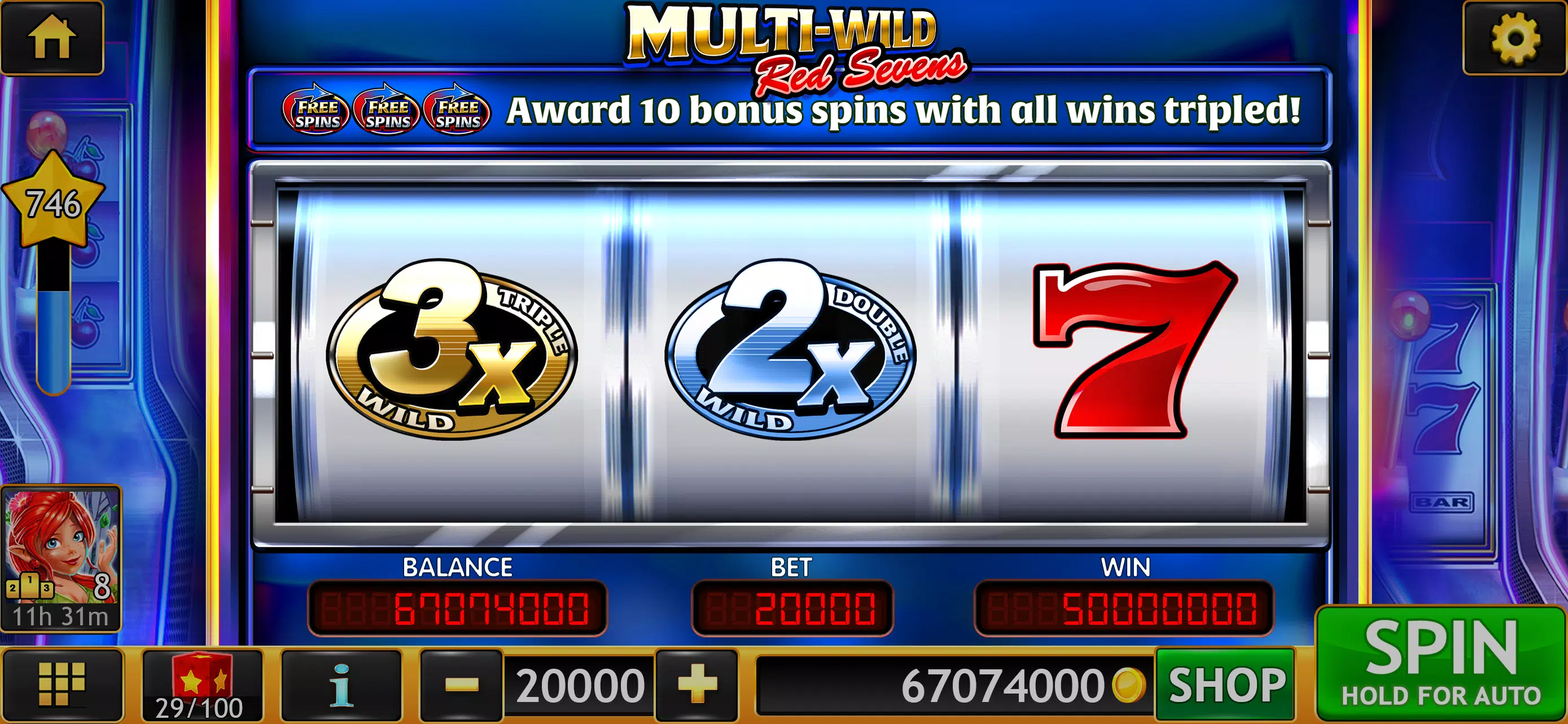 Wild Triple 777 Slots Casino 스크린샷 3