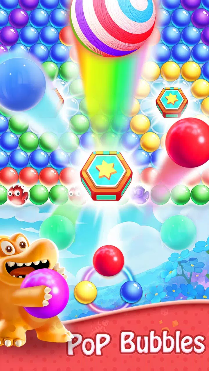 Schermata Bubble Shooter - Dino Match 1