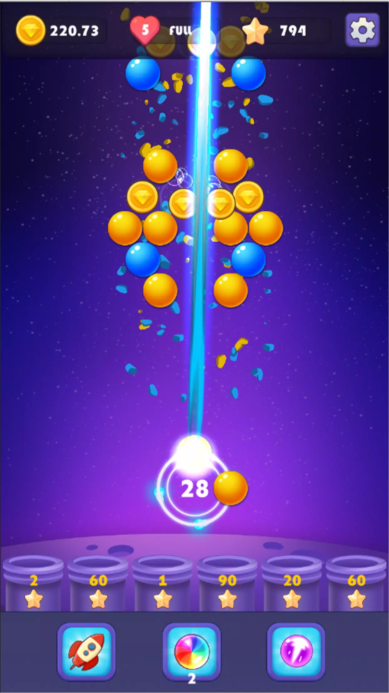 BubblePop Frenzh ภาพหน้าจอ 2