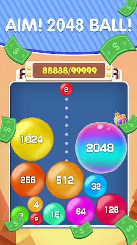 Lucky 2048 - Win Big Reward स्क्रीनशॉट 0