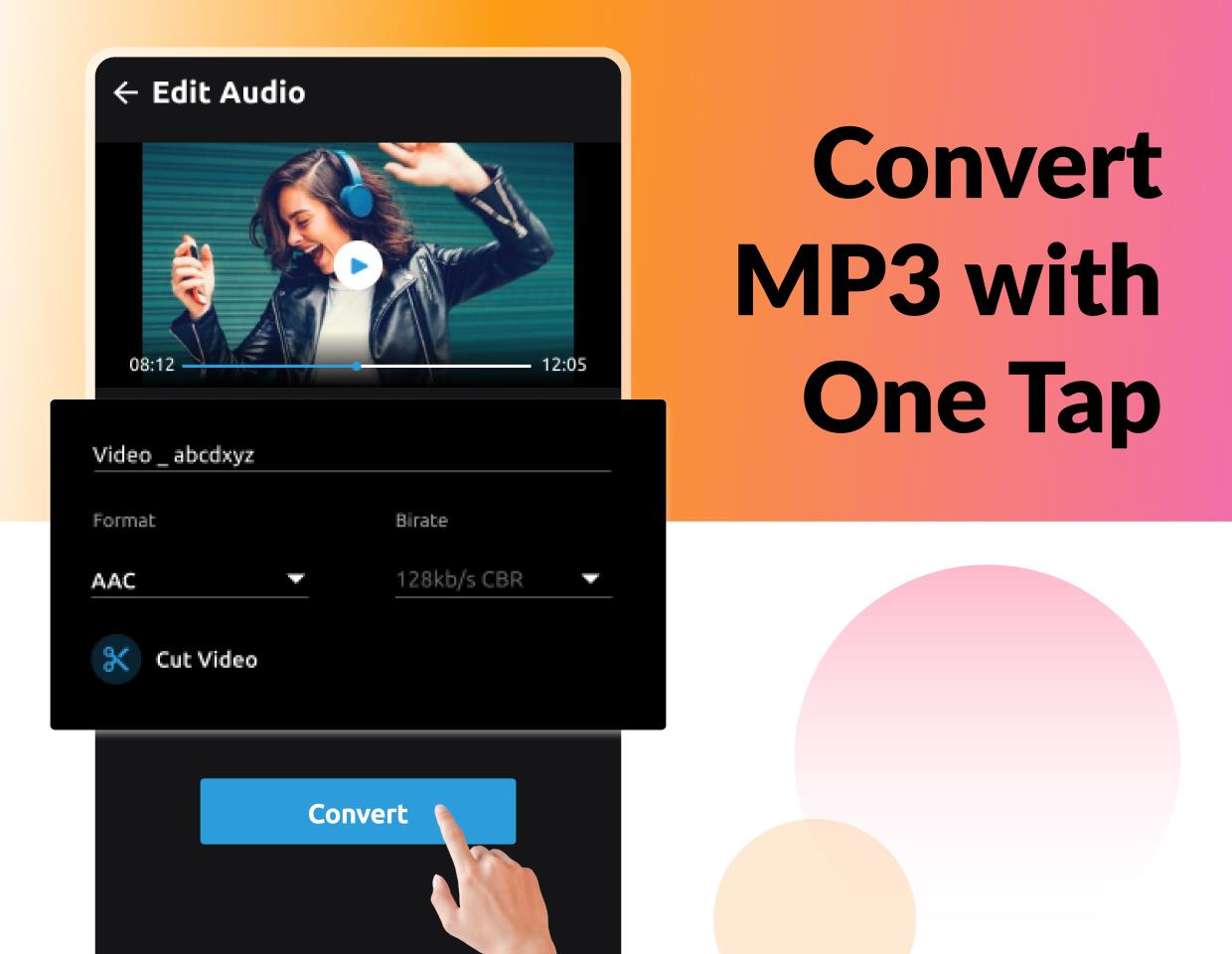 MP3 Converter: Video Converter Zrzut ekranu 1