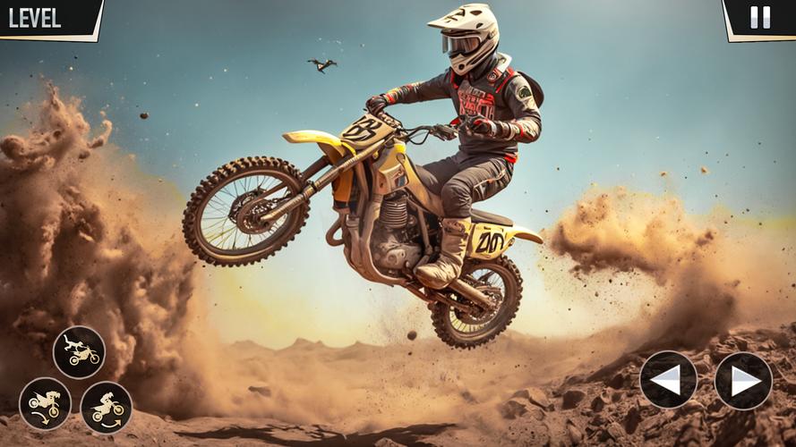 Dirt Bike Motor Cross Racing Screenshot 0