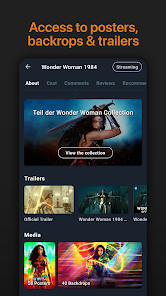 Moviebase: Trakt Movie Tracker স্ক্রিনশট 1