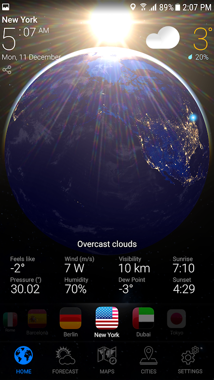 WEATHER NOW Mod Tangkapan skrin 3