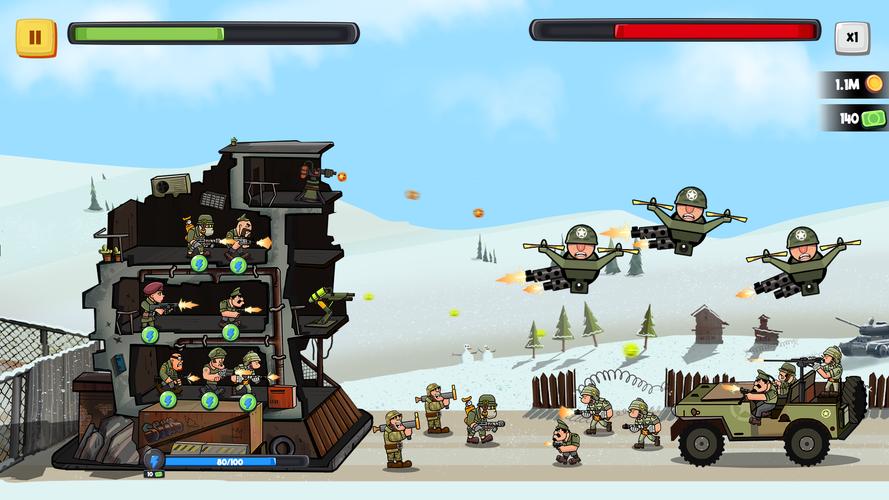 World War Army Defense: TD WW2 Screenshot 3