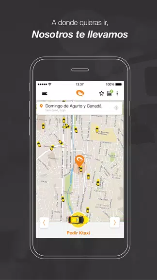 Ktaxi, una app de Clipp Tangkapan skrin 1