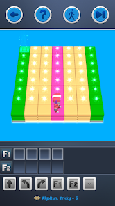 AlgoRun : Coding game Schermafbeelding 2