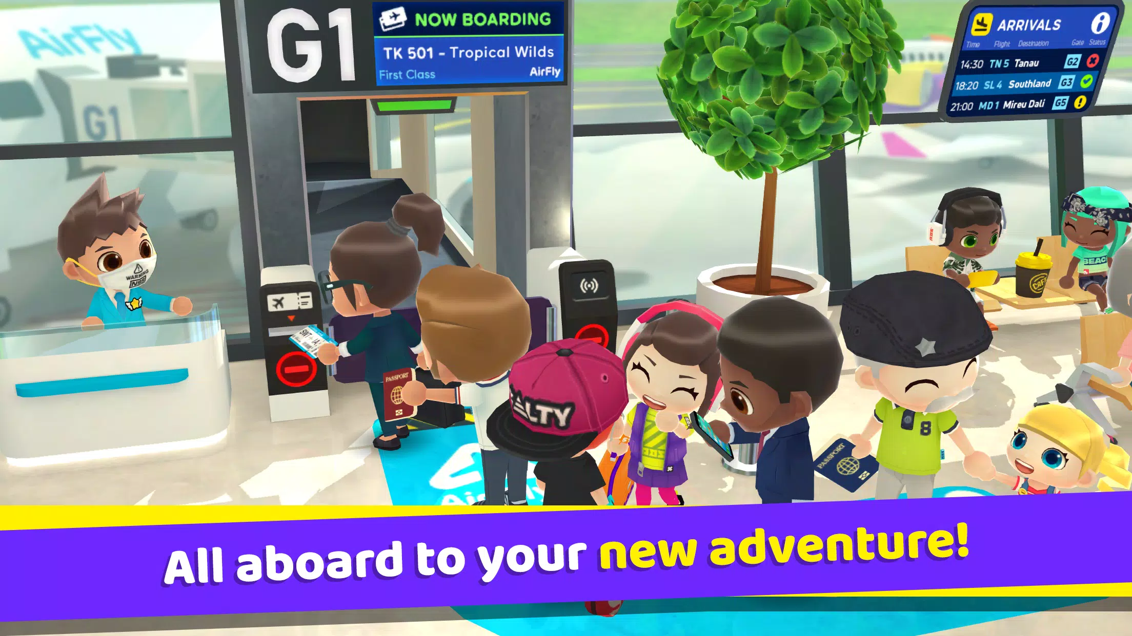 Schermata World Travel Stories - Airport 0