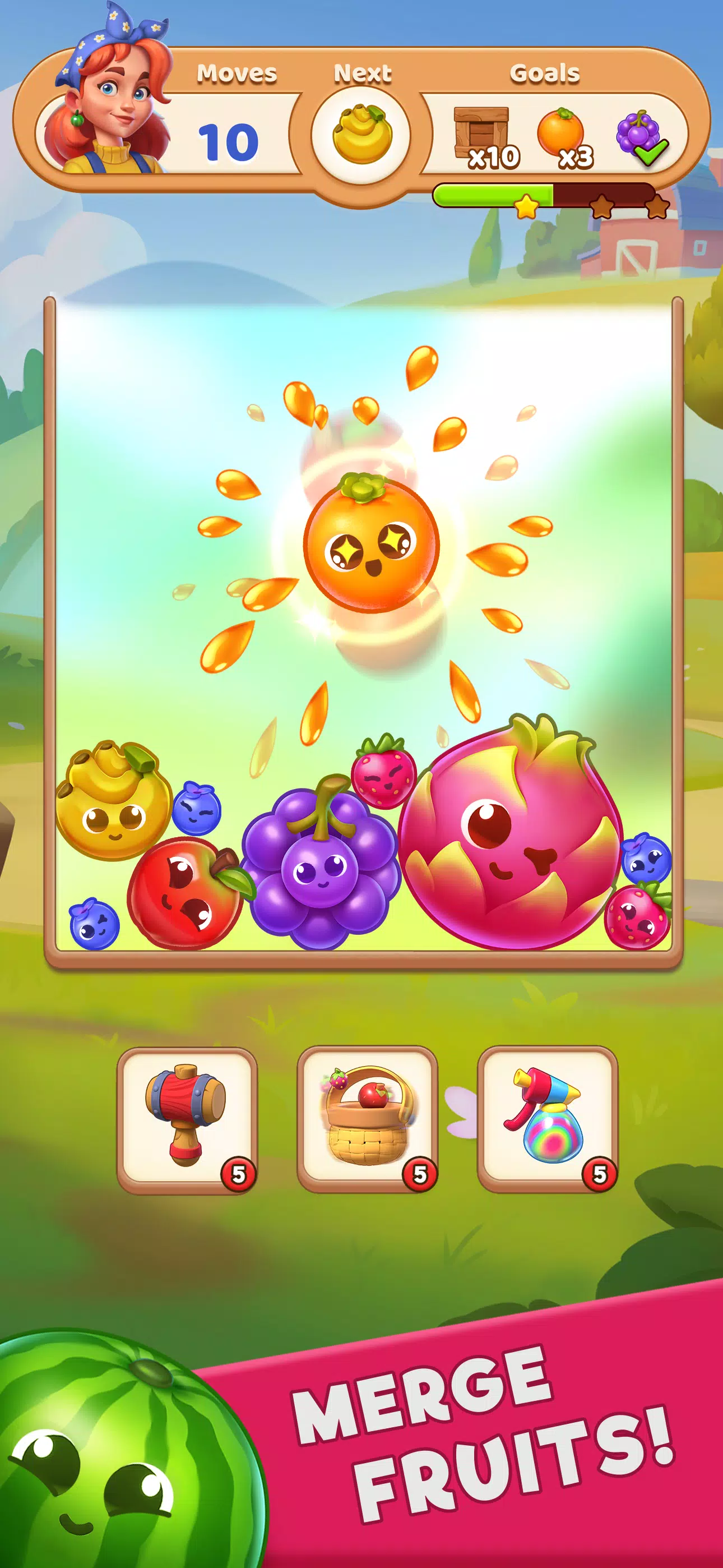 FruitFall! 스크린샷 0