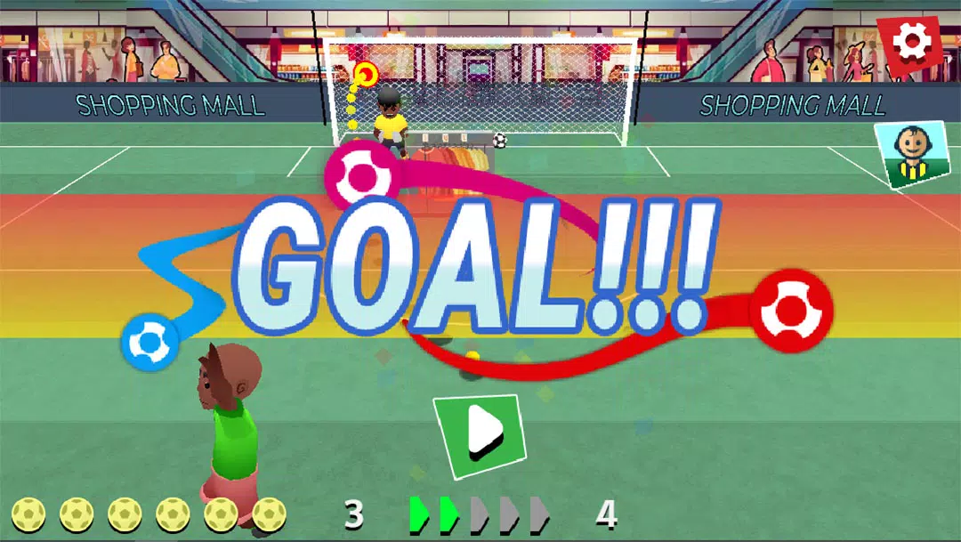 FreeKick Screamers - Football Ảnh chụp màn hình 2