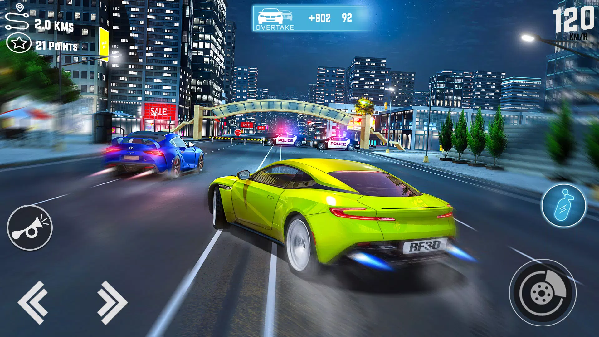 Real Highway Car Racing Game ภาพหน้าจอ 2