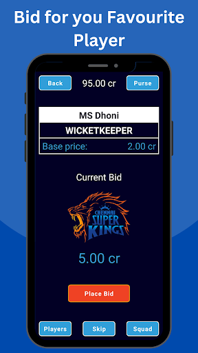 IPL Auction Game - IPL 2024 Скриншот 1