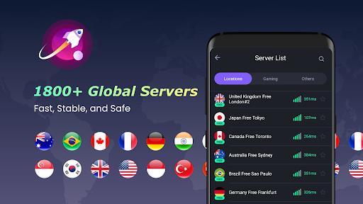 iTop VPN: Proxy & Game Booster स्क्रीनशॉट 1