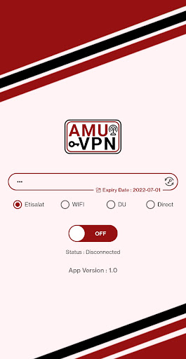 Amu VPN 스크린샷 0