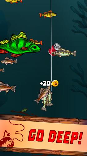 Fishing: Mutant Fish Zone! Zrzut ekranu 1