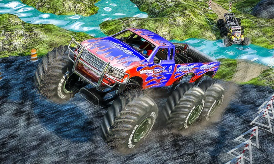 Monster 4x4 Offroad Jeep Stunt Racing 2019 スクリーンショット 0