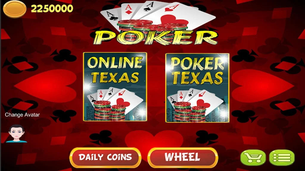 Texas Hold'em + Slot Machines 2 in 1 Captura de tela 2