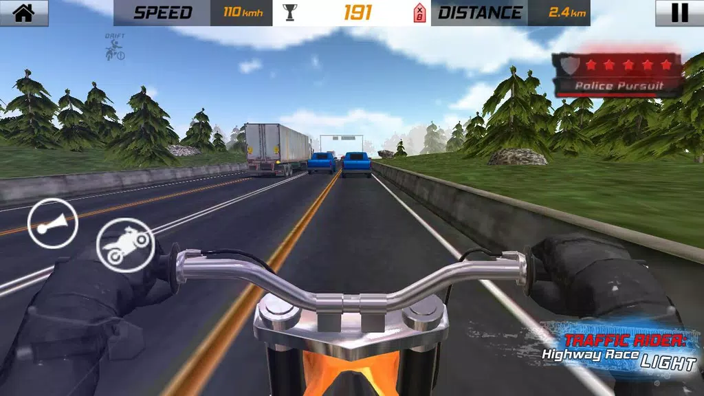 Traffic Rider: Highway Race Li 스크린샷 2