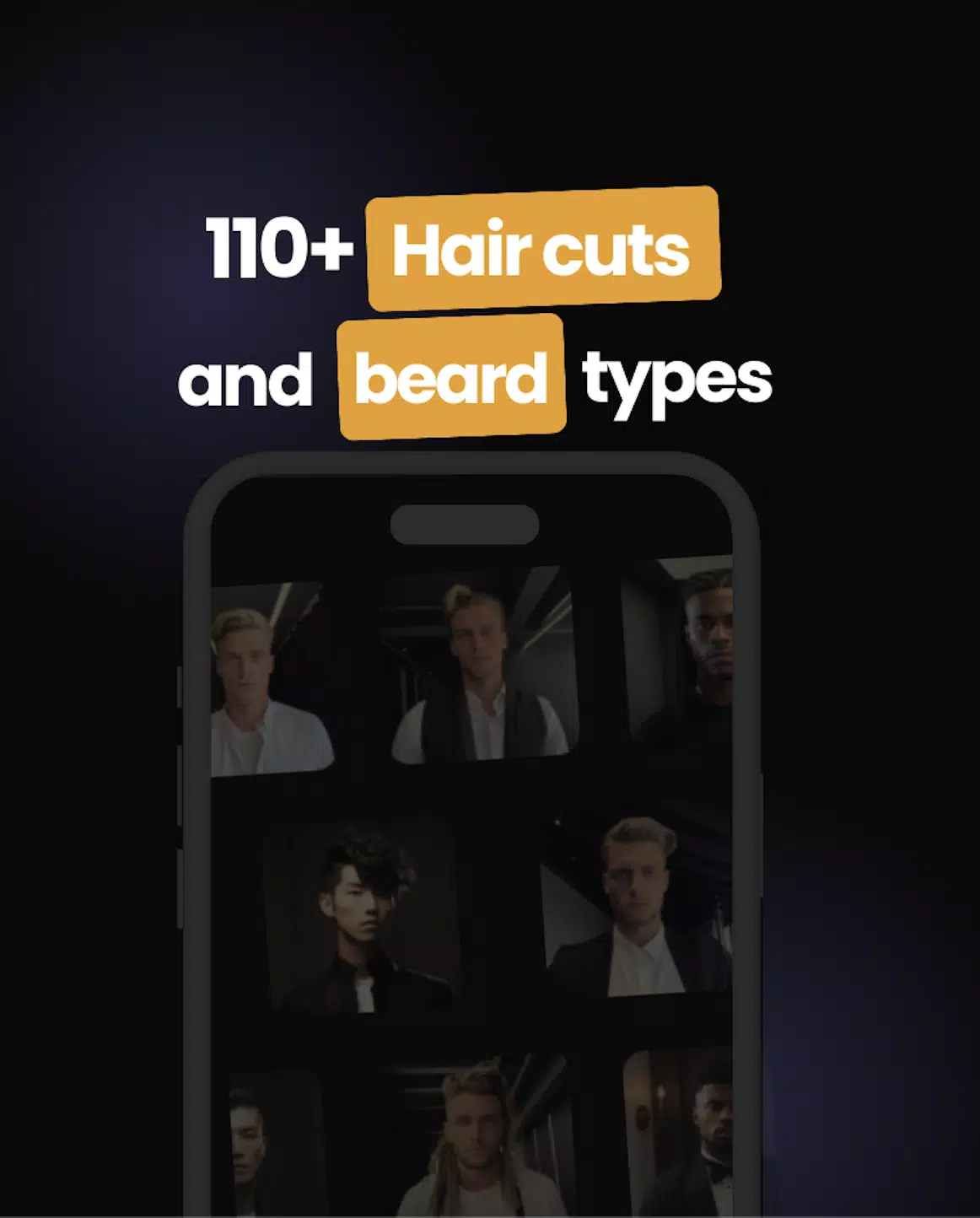 Men's Hair Cuts & Hairstyles Captura de pantalla 0