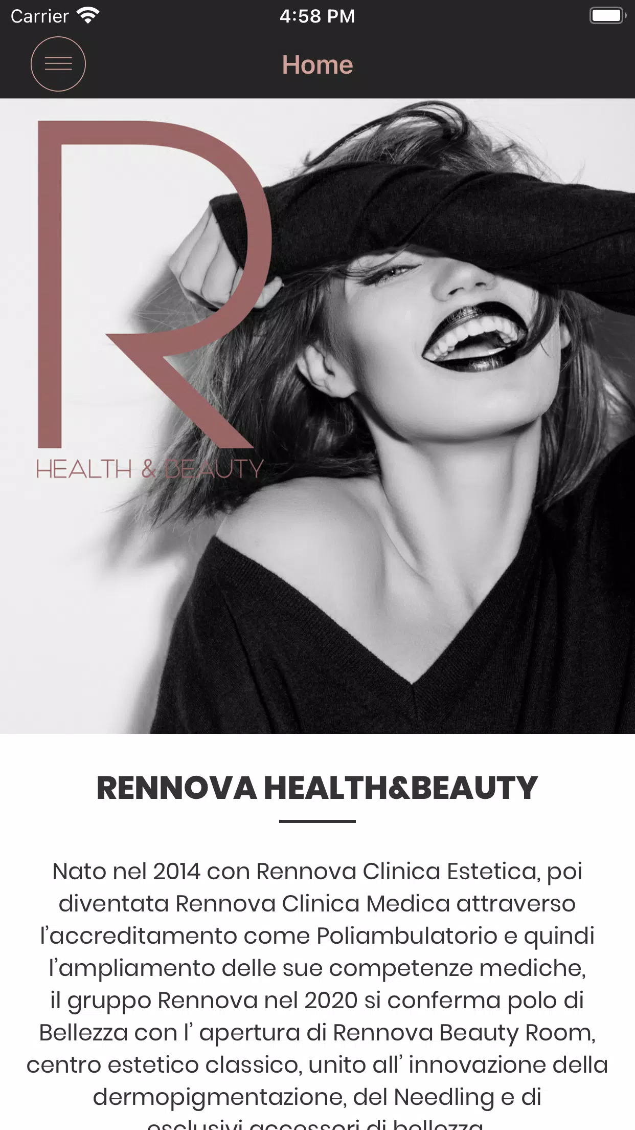 RENNOVA HEALTH & BEAUTY Ảnh chụp màn hình 1