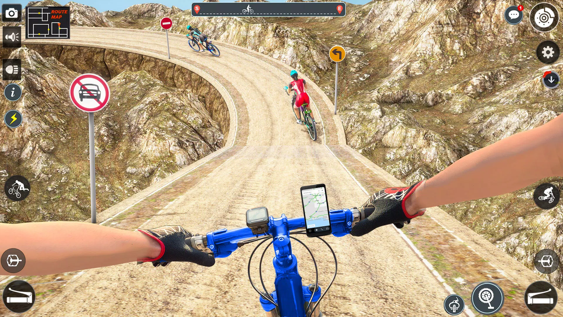 BMX Cycle Stunt Game 3D スクリーンショット 0