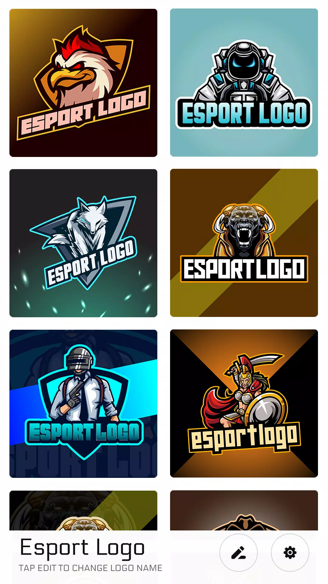 Esports Logo Gaming Logo Maker Captura de tela 1