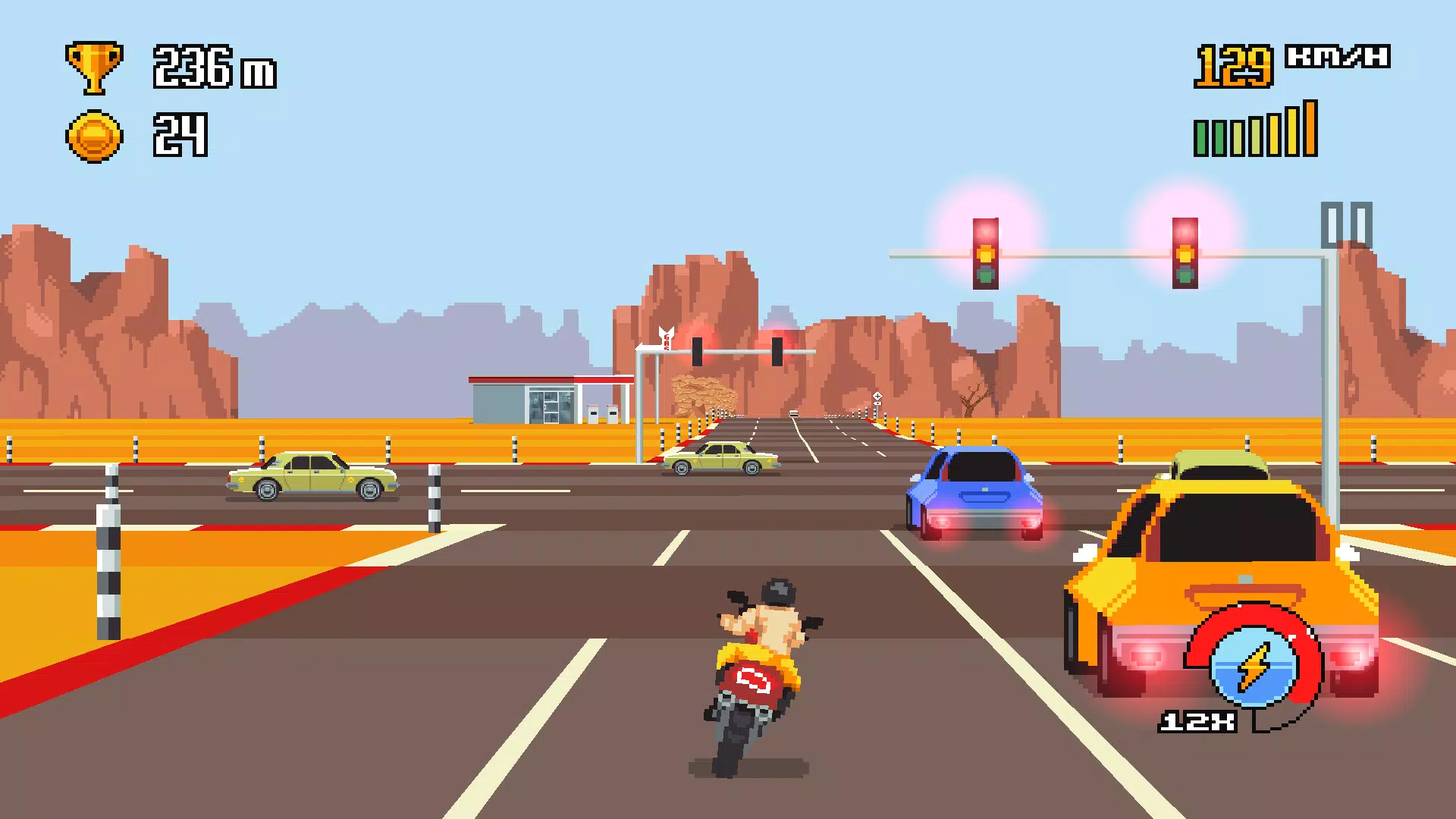 Retro Highway Screenshot 1