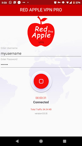 Red Apple VPN Pro Captura de tela 1