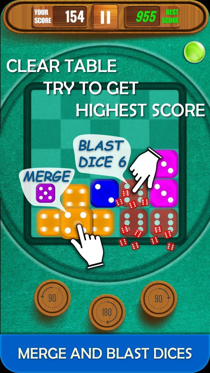 Dice Merge And Blast Puzzle স্ক্রিনশট 2