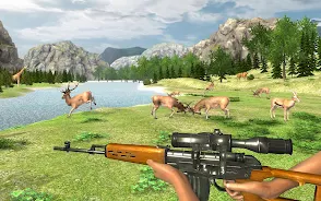 Real Jungle Animals Hunting Ekran Görüntüsü 1