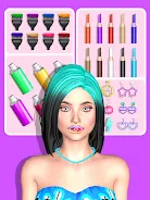 Lip Art Beauty Makeup Games Capture d'écran 1